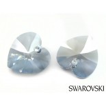 Zdjęcie - Swarovski heart 18mm blue shade